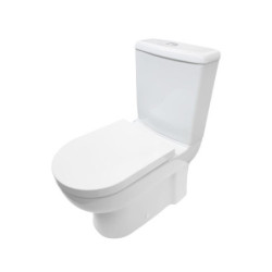 Stand-WC Dusch/Taharet Kombination + Armatur + Spülkasten + Deckel Komplett-Set - BV-SW2001 KomplettSet - 2