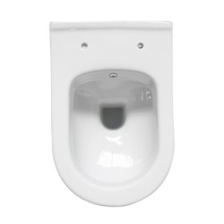 Aloni hanging WC with Taharet / Bidet / Shower WC and wall connection white - AL5508 - 3