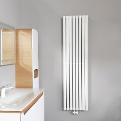 Panel radiator vertical double layer white 1800 x 472 (HXB) -8 Elem. - 1640W - OW12-1800472 - 1