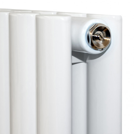 Panel radiator vertical double layer white 1800 x 472 (HXB) -8 Elem. - 1640W