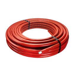 Multilayer composite pipe with insulation 6 mm - 16 x 2 mm - 50 m - red - PX16R50-ISO - 0