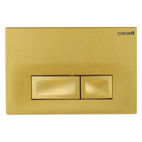 Creavit ORE WC Stock Plate 2-Quantity Flushing Gold