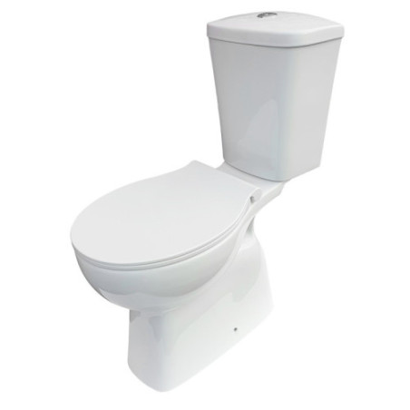 Barrierefrei Behindertengerecht WC Abgang Boden Komplettset + Deckel/Spülkasten