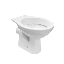 Stand WC Toilette Abgang Waagerecht Wand Tiefspüler Weiß Stehend NEU - BV-SW5001 - 0