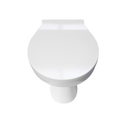 Belvit Stand WC mit Taharet/Bidet Funktion Abgang Waagerecht Wand + Softclose Deckel + Spülkasten - BV-SW5001-T+BV-D0400+BV-AP1001 - 2