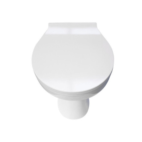 Belvit Stand WC mit Taharet/Bidet Funktion Abgang Waagerecht Wand + Softclose Deckel + Spülkasten