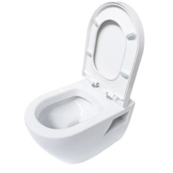 Hänge WC Toilette Aloni AL5509 mit Deckel AL0402 - AL5509+AL0402 - 0