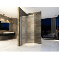 Aloni Eco Walk- In Shower Wall Clear Glass 8 mm (BxH) 800 x 2000 mm - ECO80 - 2