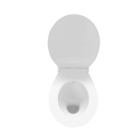 Belvit Stand WC mit Taharet/Bidet Funktion Abgang Senkrecht Boden + Softclose Deckel
