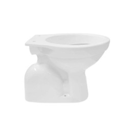 Belvit Stand WC Toilette Abgang Senkrecht Boden Weiß Tiefspüler - BV-SW4001 - 1
