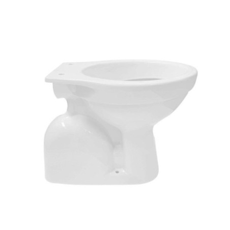 Belvit Stand WC Toilette Abgang Senkrecht Boden Weiß Tiefspüler