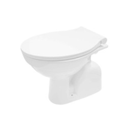 Belvit Stand WC Toilette Abgang Boden Senkrecht + Softclose Deckel - BV-SW4001+BV-D0400 - 2