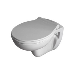 Belvit Hänge WC Grau mit Softclose-Deckel - BV-HW6014+BV-DE0014 - 0
