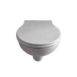 Belvit Hänge WC Grau mit Softclose-Deckel - BV-HW6014+BV-DE0014 - 2
