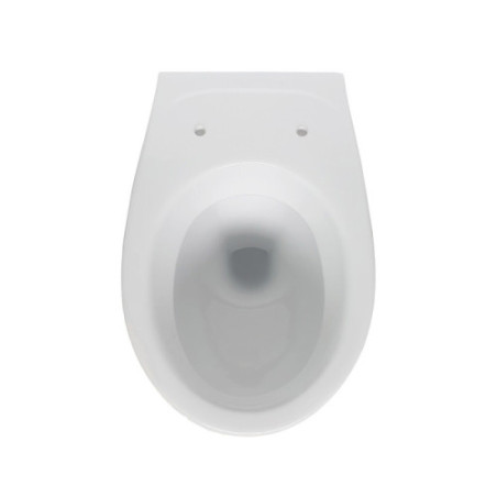 Design Hänge Wand WC Toilette Keramik (RosenStern) - Tiefspüler NEU Weiß