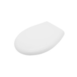Aloni WC Sitz Toilettendeckel mit Softclose Absenkautomatik Weiß - AL0303 - 2